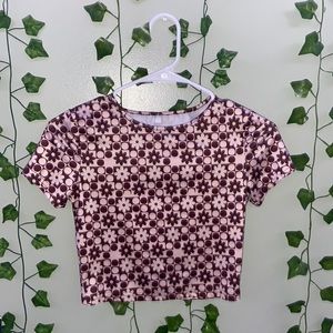 Empty Soda / Daisy Crop Top / Size: Small / Condition: Worn